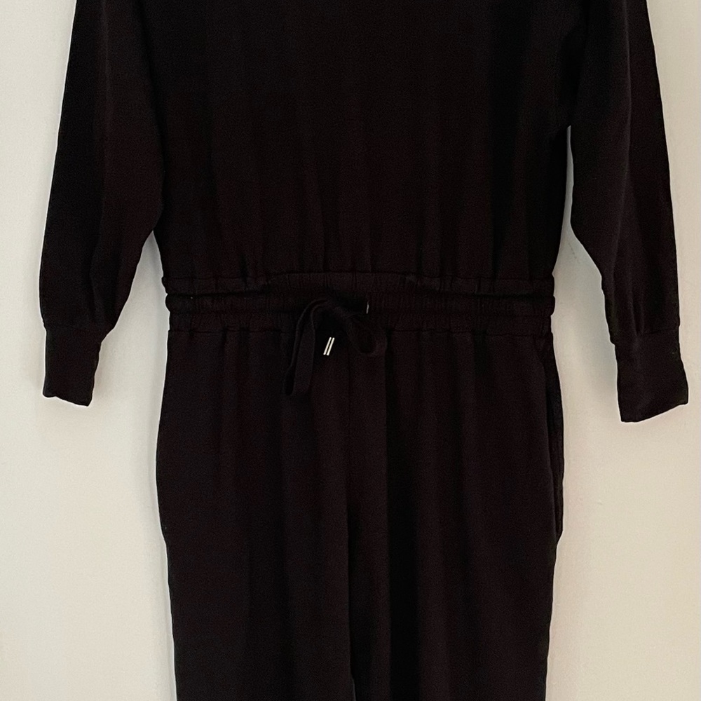 Smash Tess Elevate Everyday Jumpsuit Black Smal One Piece Minimalist Athleisure - Picture 6 of 6